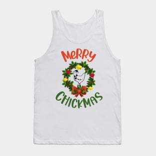 Xmas Chicken Merry Chickmas Tank Top